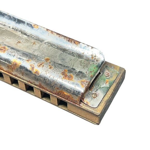 Vintage Hohner Marine Band Harmonica Lot Of 2 Special 20 Marine Band 1896 F & A - Picture 11 of 11